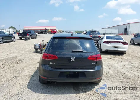 2015 Volkswagen Golf Tdi S 4-Door from USA, damaged, VIN 3VW2A7AU2FM047467